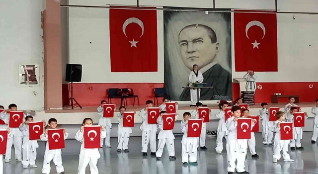 Bozüyükte taekwando kuşak sınavı yapıldı