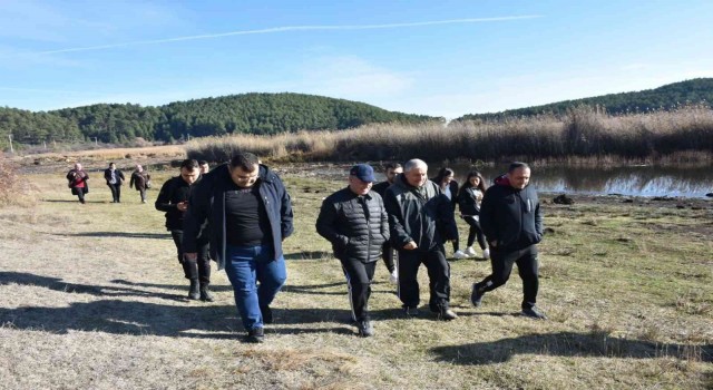 Buharkentte sağlık için yürüdüler