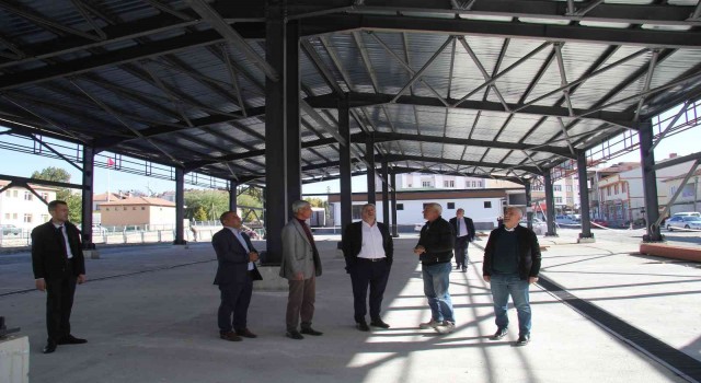 Bünyanda mini terminal ve kapalı pazar yerinde inceleme