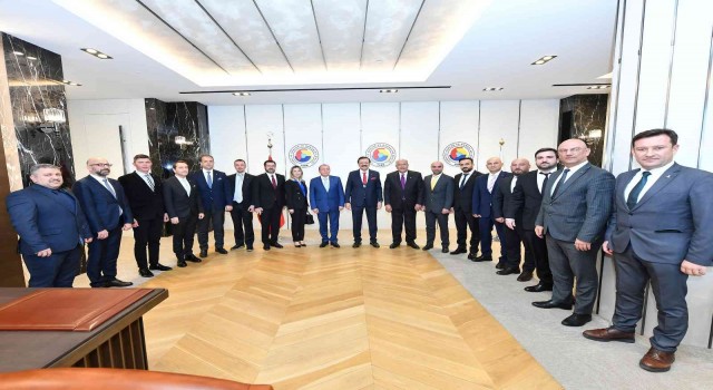 Bursa iş dünyasının sorunları ve talepleri TOBB Başkanı Hisarcıklıoğluna iletildi