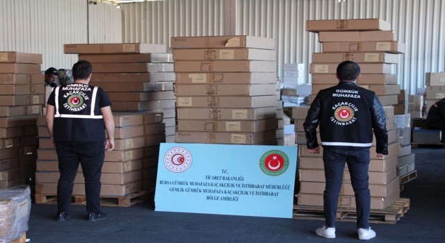 Bursada milyonluk operasyon