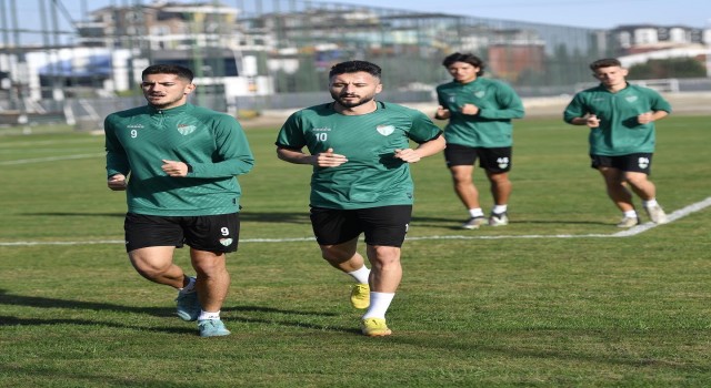 Bursasporda Arnavutköy Belediyespor maçı hazırlıkları başladı