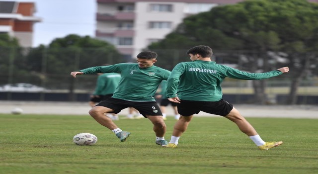 Bursasporda Isparta 32 Spor maçı hazırlıkları tamamlandı