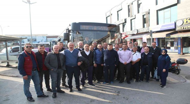 Büyükşehir Belediyesi otobüs şoförlerine eğitim