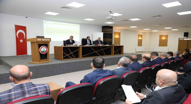 Büyükşehir meclisi Nizipte toplandı
