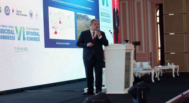 Büyükşehir Uluslararası Biyosidal Kongresine katıldı