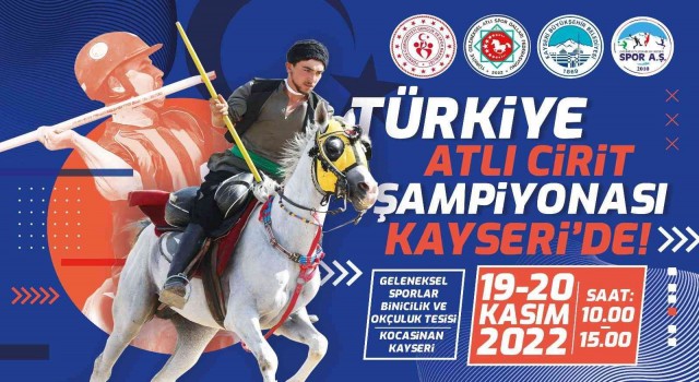 Büyükşehirin ev sahipliğinde Atlı Cirit Şampiyonası heyecanı yaşanacak