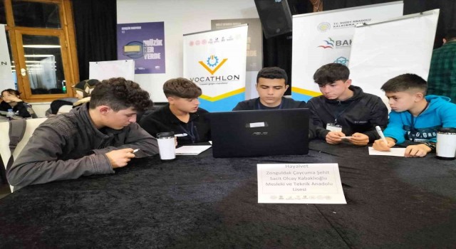 Çaycumalı öğrenciler ‘Genç girişimciler, yeni fikirler maratonuna katıldı