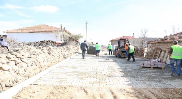 Çıkrıkçı Mahallesinde üstyapı çalışmalarına başlandı