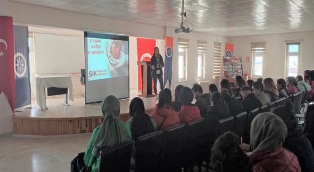 Çıldır Meslek Yüksek Okulundan organ bağışına destek
