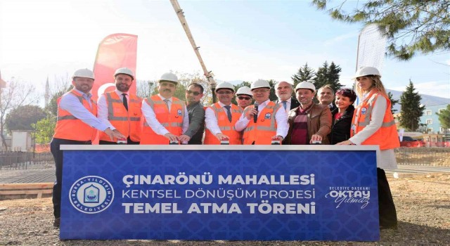 Çınarönünde ‘modern yaşamın temeli kentsel dönüşümle atıldı