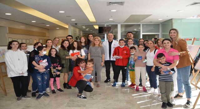 ‘Çocuk Bakışı Organ Bağışı resim sergisi