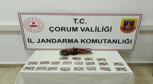 Çorumda uyuşturucu operasyonu