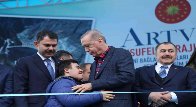 Cumhurbaşkanı Erdoğan: Cumhuriyet tarihinin en gurur verici eseri