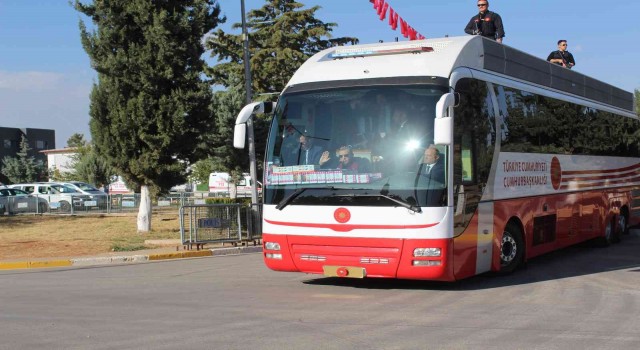 Cumhurbaşkanı Recep Tayyip Erdoğan Gaziantepte