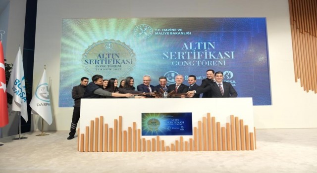 Darphane Altın Sertifikası Borsa İstanbulda işlem görmeye başladı