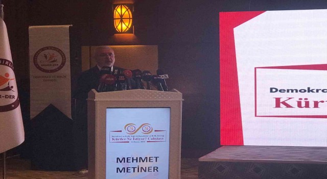 DEMBİR-DER Genel Başkanı Metiner: “(PKK) Kürtlerle ilgili konuları açık yüreklilikle konuşmamızın önünde engel oluşturuyor”