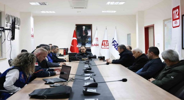 Deprem sonrası Bilecik Afet ve Acil Durum Koordinasyon Kurulu toplandı