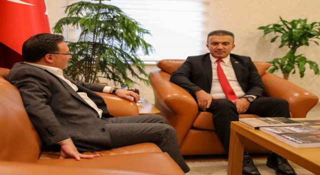 Develililer Derneğinden Vali Çiçeke ziyaret