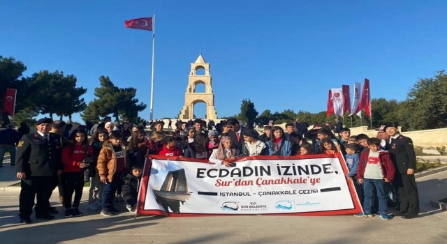 Dezavantajlı öğrenciler İstanbul ve Çanakkalede ecdadın eserlerini gördü