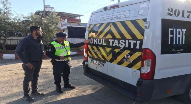 Didimde okul servis araçları denetlendi
