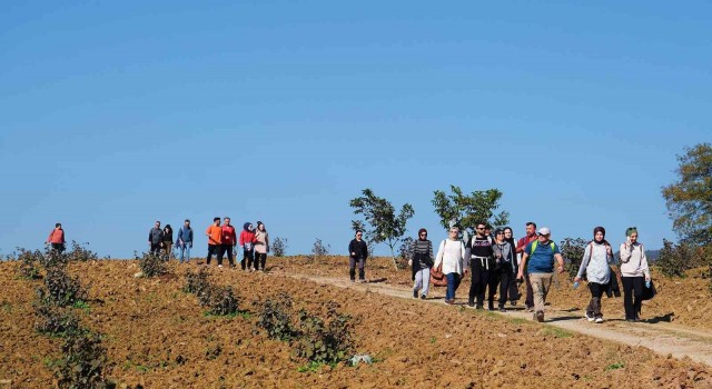 Doğa tutkunları sonbaharın her tonunu keşfetti