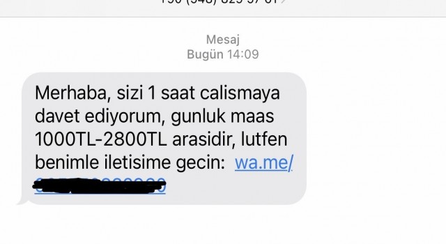 Dolandırıcıların yeni oyunu; ‘Günlük 2 bin 800 lira kazan