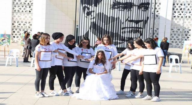 Döşemealtında kadına şiddete mücadele etkinliği