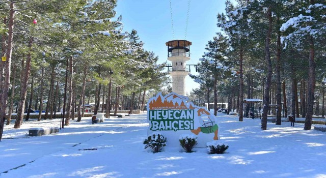 Dulkadiroğlunun Heyecan Bahçesi kış mevsimine hazır