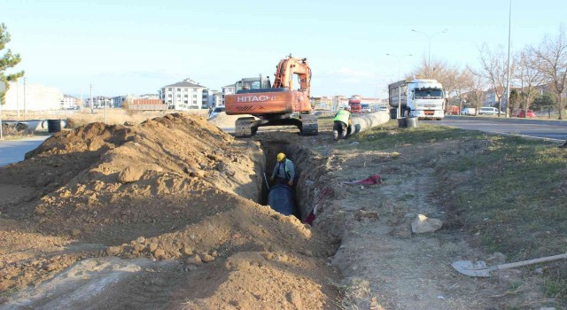 Dumlupınar Mahallesine yağmur suyu hattı