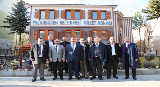 EBB Meclis üyeleri Palandökenin zirve yatırımlarını gezdi