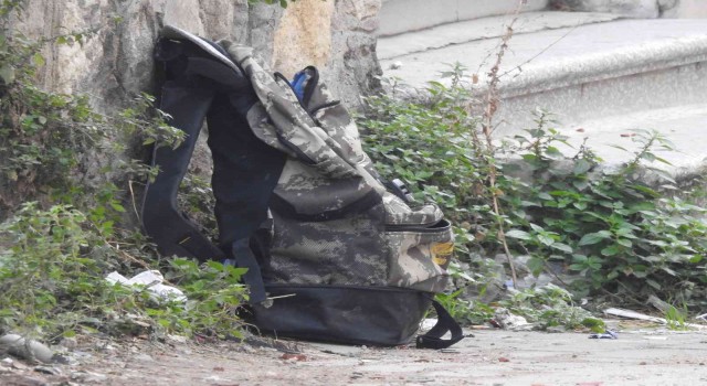 Edirnede bomba paniği: Şüpheli çantadan kıyafet çıktı