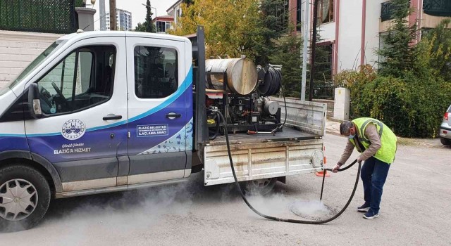 Elazığda larva ile mücadele çalışmaları sürüyor