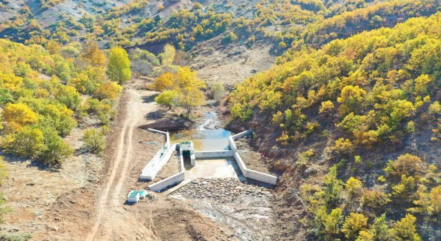 Elazığda mikrohavza sulaması tamamlandı