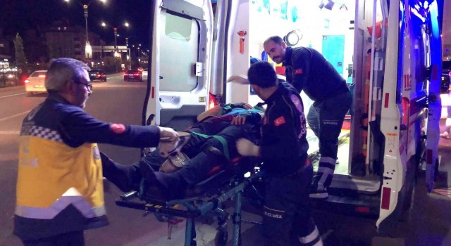 Elazığda aracın çarptığı bisikletli yaralandı
