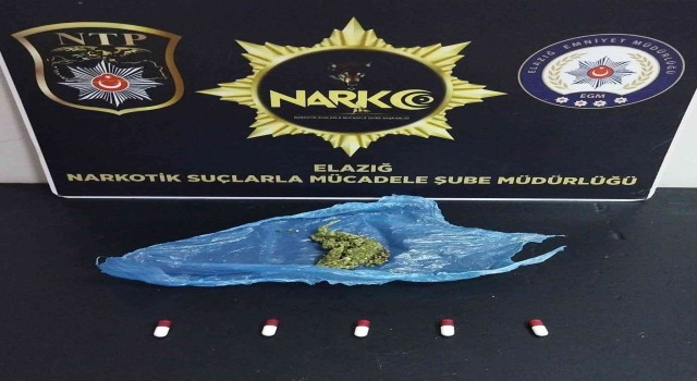 Elazığda uyuşturucuyla mücadele aralıksız sürüyor: 1 tutuklama