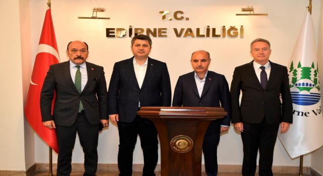 Emniyet Genel Müdürü Aktaş, Vali Kırbıyıkı ziyaret etti