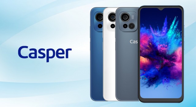 En güncel android sürümü ve 12GB RAM Casper VIA F30 Plusta