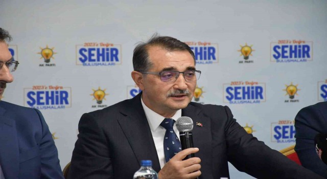 Enerji ve Tabii Kaynaklar Bakanı Dönmez: Türkiye enerjide bağımsız hale gelecek
