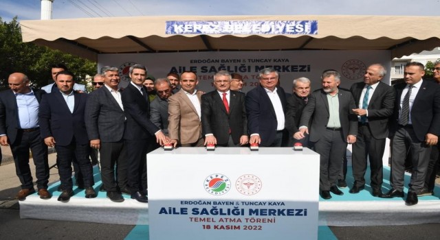 Erdoğan Bayen-Tuncay Kaya Aile Sağlığı Merkezinin temeli atıldı