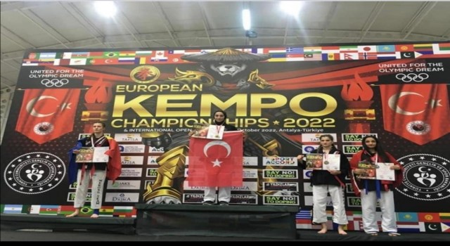 Ergeneli sporculardan Avrupa şampiyonluğu