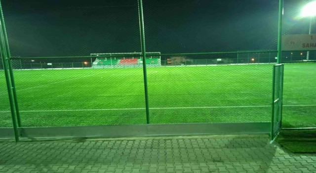Erkilet Stadı 1 Nolu Sahada ışıklandırma tamamlandı