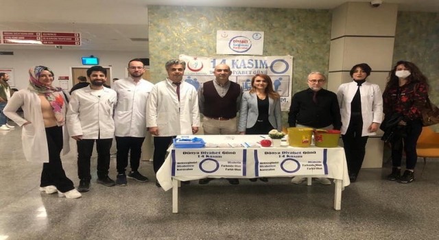 Erzincanda diyabet etkinliği düzenlendi