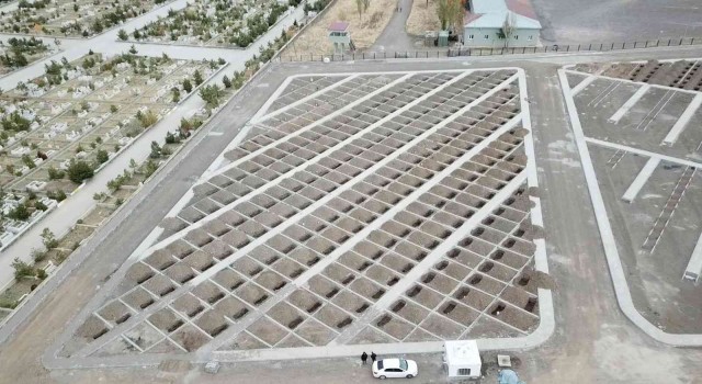 Erzurumda kış için 800 mezar kazıldı