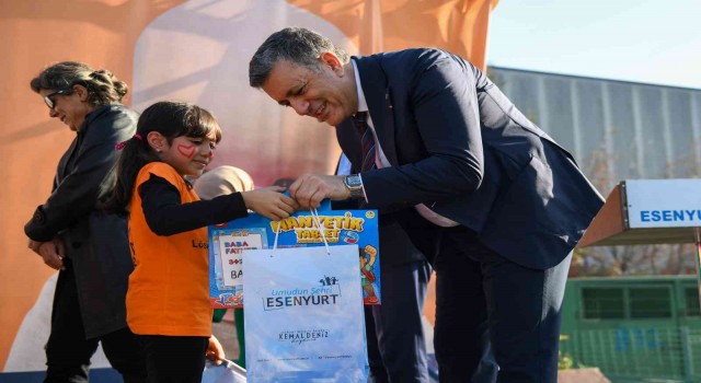 Esenyurtta lösemili çocuklara moral etkinliği