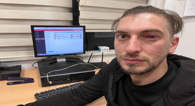 Esenyurtta sağlık çalışanlarına demir sopalı saldırı
