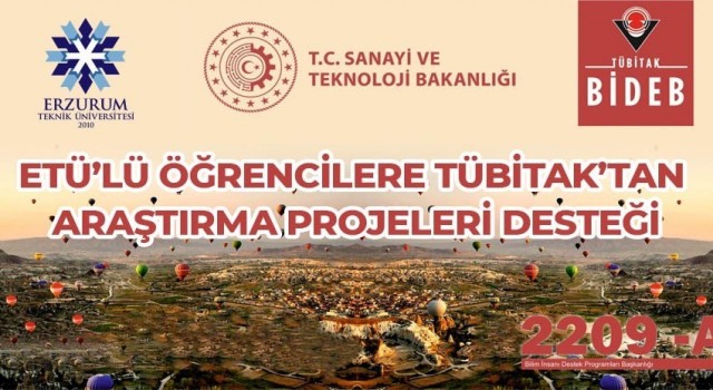 ETÜlü öğrencilere araştırma projeleri desteği