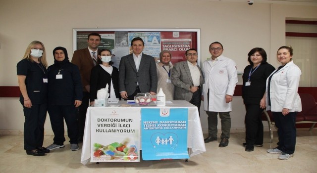 Evliya Çelebi Hastanesinde Dünya Antibiyotik Farkındalık Günü ve Haftası etkinlikleri