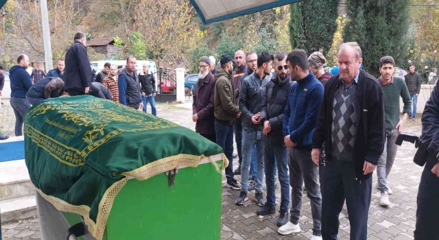 Feci kazada hayatını kaybeden motosiklet sürücüsü son yolculuğuna uğurlandı