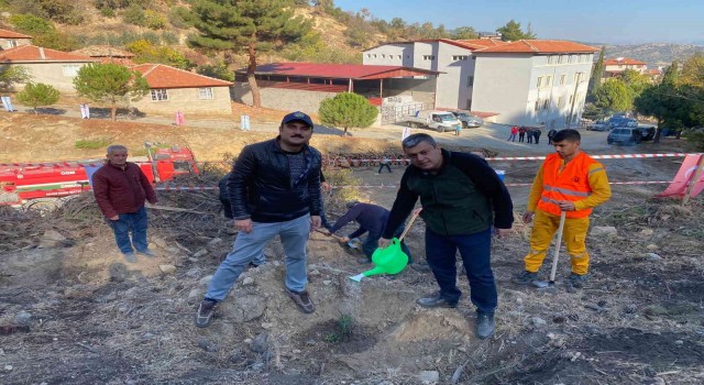 Fidanlar toprakla buluştu